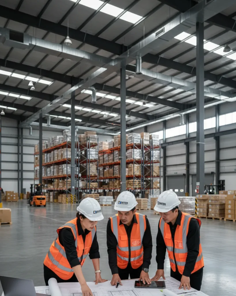 Desain & Gambar Kerja Gudang