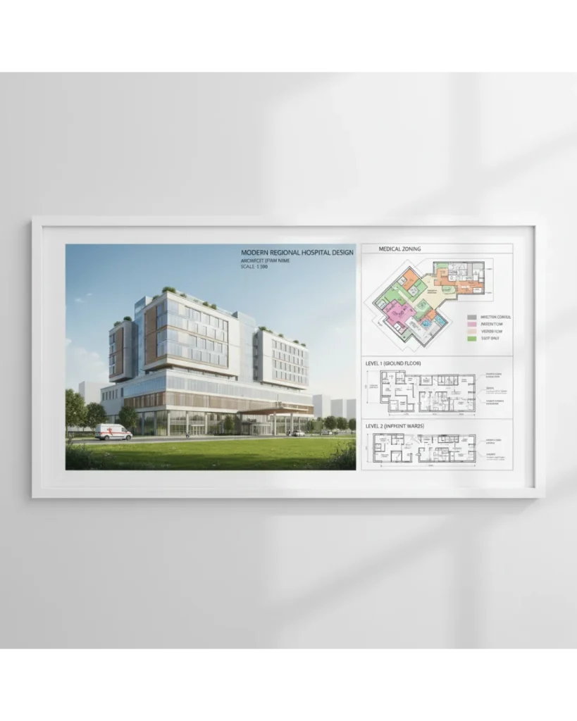 Desain & Gambar Kerja Rumah Sakit