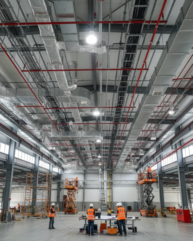 Instalasi Sistem MEP Gudang