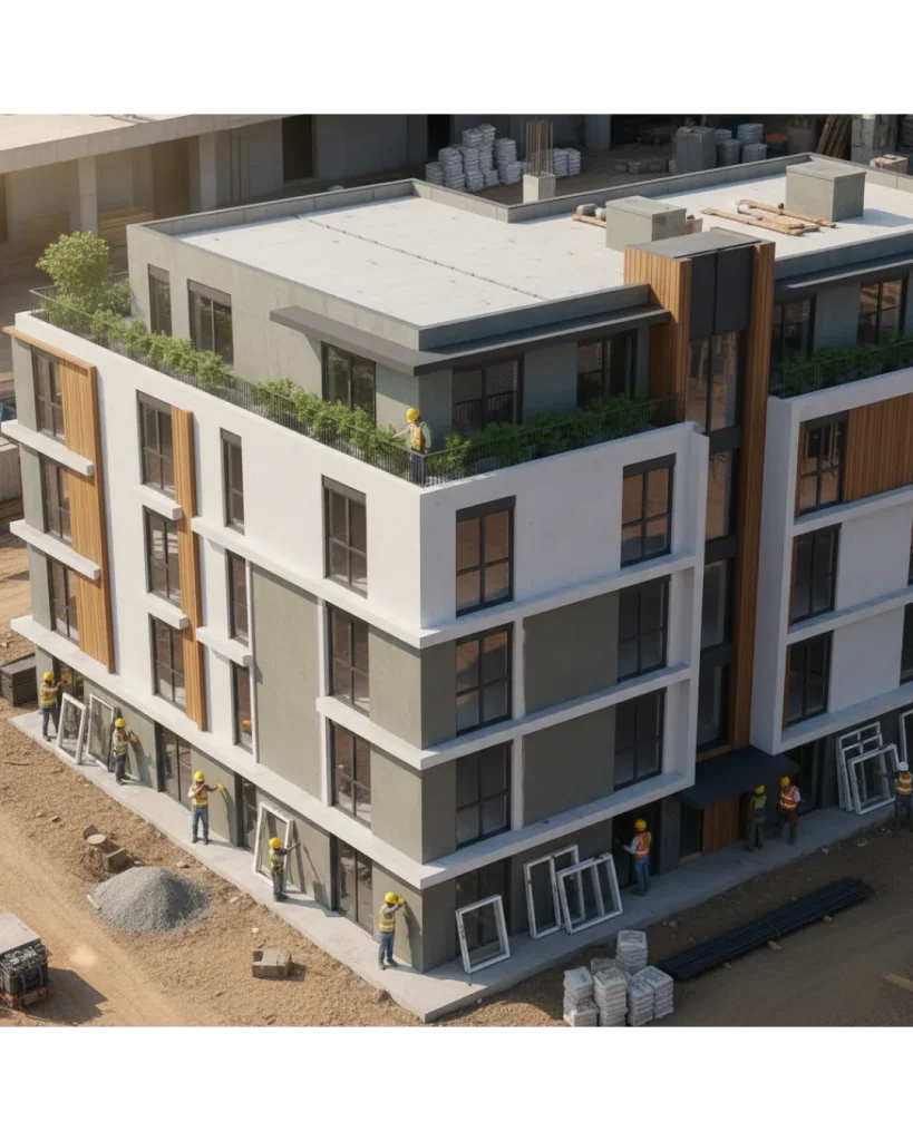 Pekerjaan Arsitektur Gedung