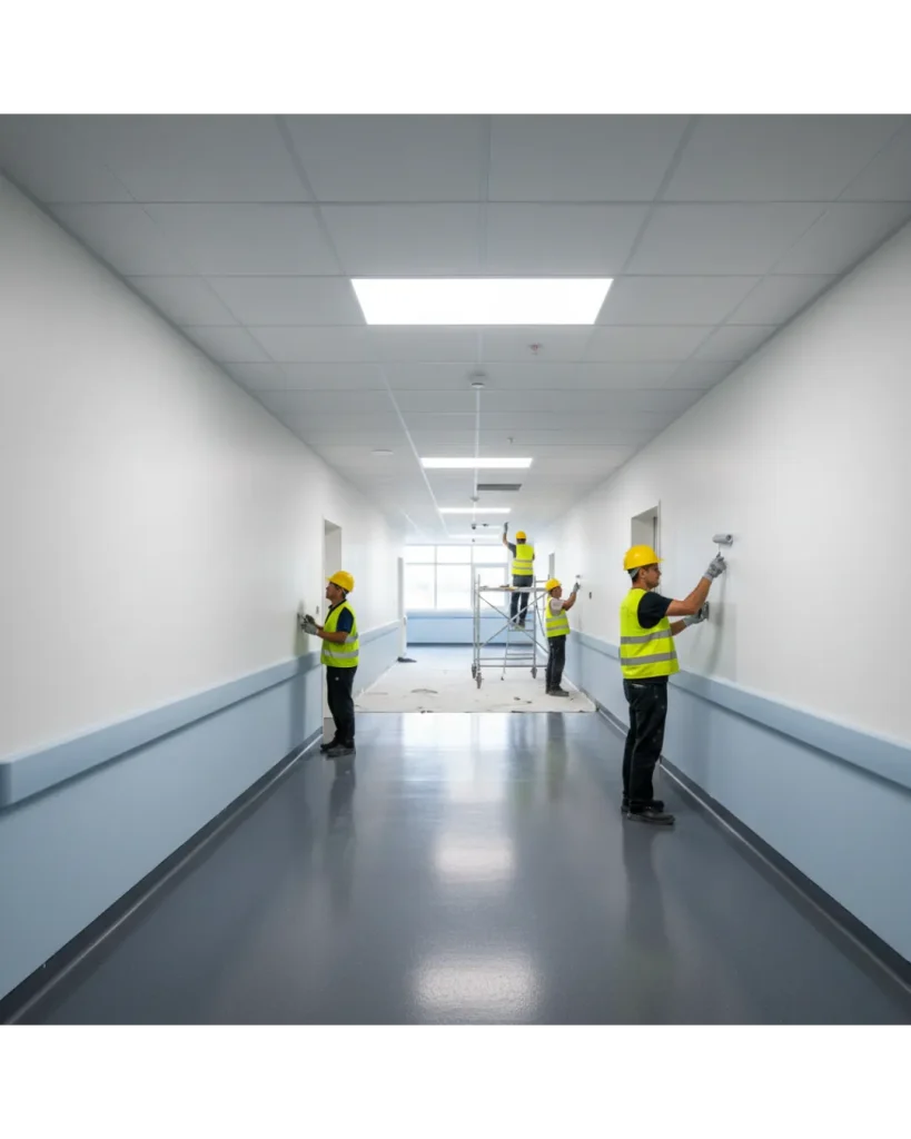 Pekerjaan Finishing & Interior Medis