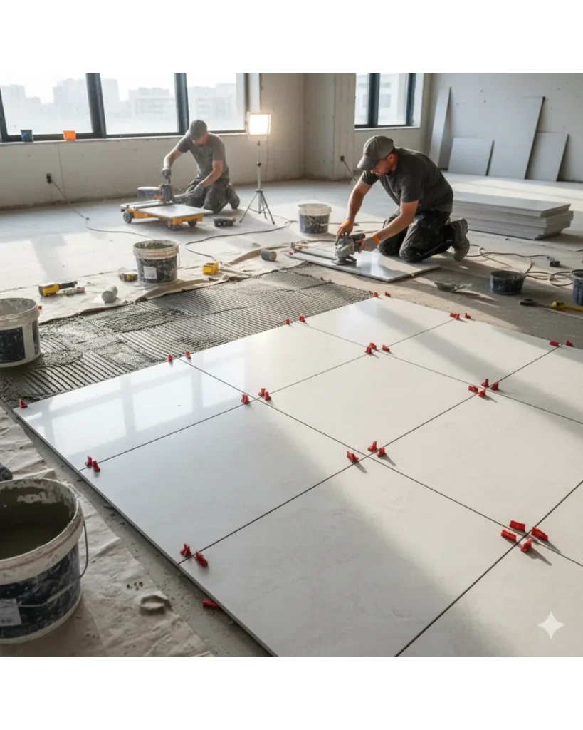 Pekerjaan Lantai Interior