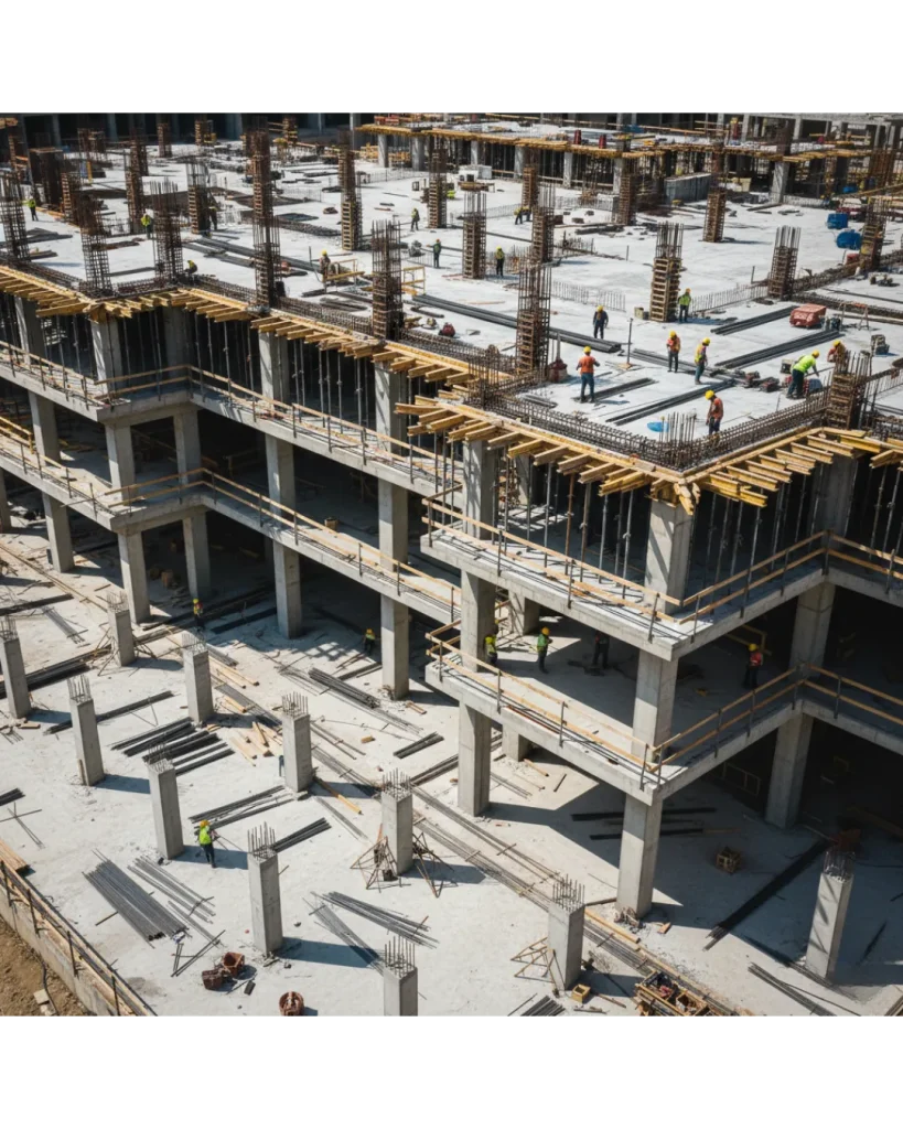 Pekerjaan Struktur Bangunan Medis