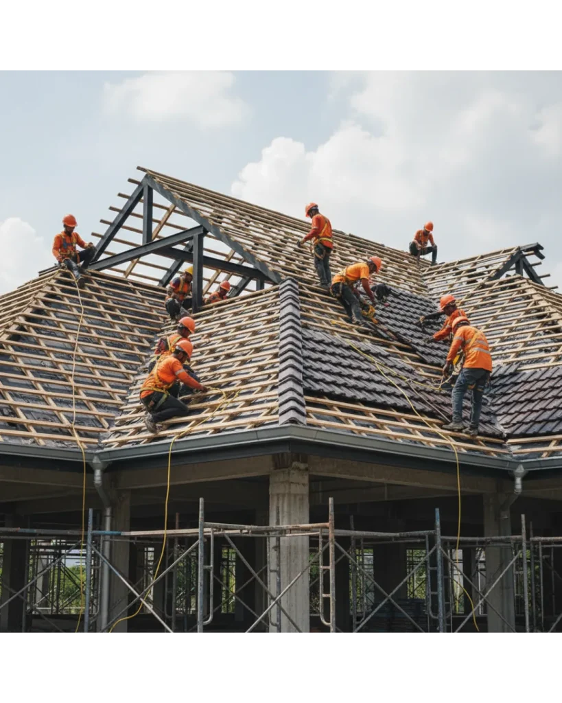 Pekerjaan sistem atap